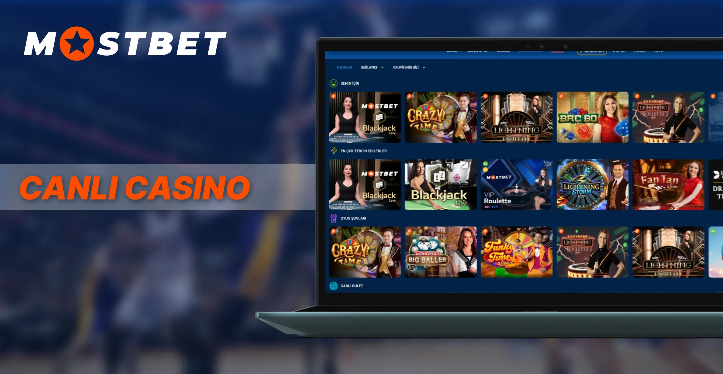 Türk Canlı Casino Mostbet